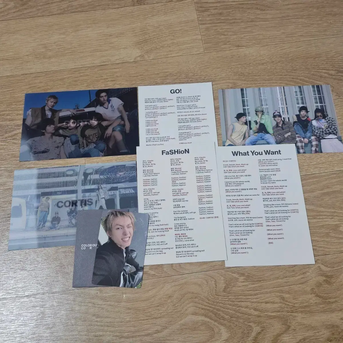 Cortis CORTIS Fashion Broadcast Poca Martin Photocard wts