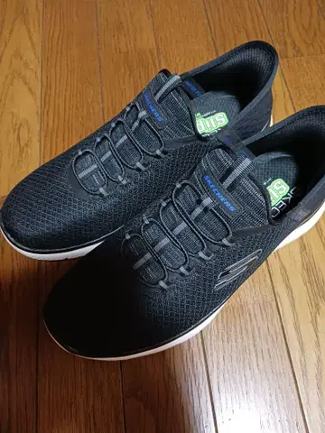 SKECHERS 슬립인즈 26.5 블랙 와이드