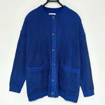 [ ZARA ] TEXTURED POCKET CARDIGAN