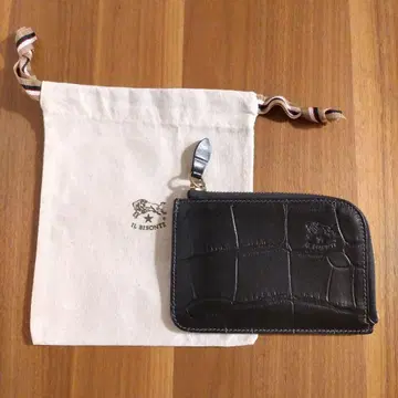 일비종떼 L자 지퍼 미니 지갑 악어