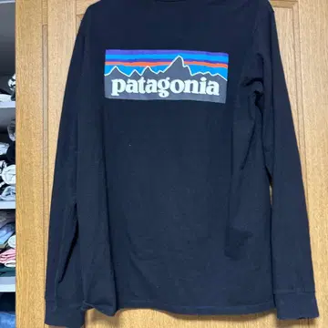 patagonia 블랙 긴팔 티셔츠 M