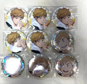 하이큐 이타다키마스 극락탕 캔뱃지 미야 아츠무