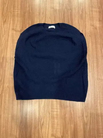 human woman 네이비 니트 베스트