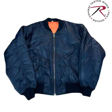 Y2K rothco (로스코) MA-1 플라이트 자켓/M/블랙