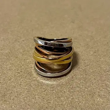 마이클코어스 스태킹 반지 실버 골드