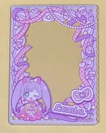 프리파라 캐릭터핀 경질 카드 케이스 라라