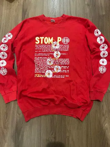 90s 아이언 크로스 롱T 소매 프린트 인디펜던트 올 스케이트