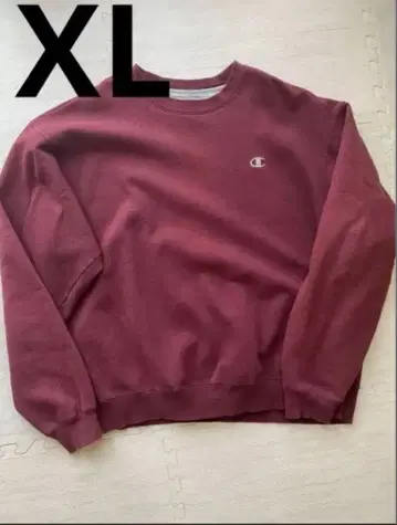 Champion XL 버건디 트레이닝복