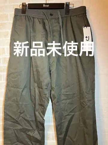 [ 미사용 ] UNIQLO +J 와이드 핏 테이퍼드 이지 팬츠 M 사이즈