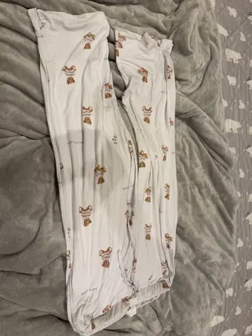 GELATO PIQUE 곰 프린트 룸웨어 F 사이즈