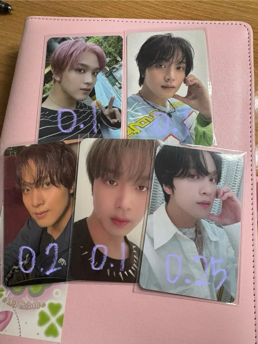 Nct Poca wts 127 Dream Haechan Taeyong Jungwoo Mark