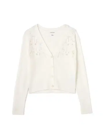 JILL by JILLSTUART 레이스 자수 가디건