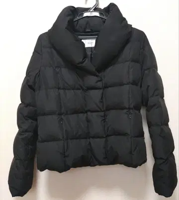 VICKY 블랙 다운 자켓