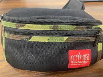 Manhattan Portage 숄더백 블랙/카모플라쥬