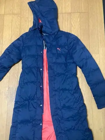 PUMA 다운 코트 벤치 코트 네이비 L 사이즈