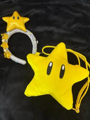 별 모양 머리띠 백 세트