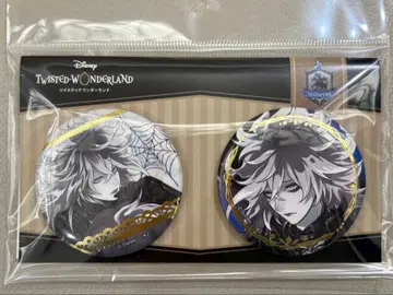 Disney Twisted Wonderland 캔뱃지 2세트