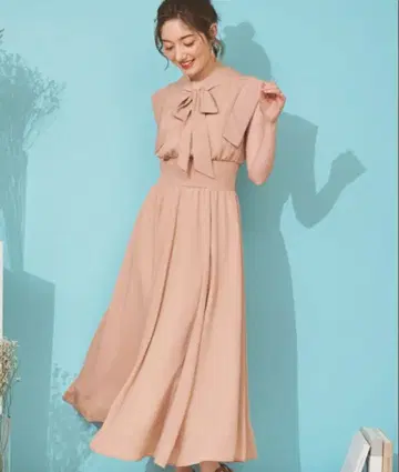 보타이 양류 새틴 원피스 Noela