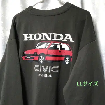 HONDA 혼다 시빅 백 로고 트레이닝복 빅 실루엣 LL 사이즈