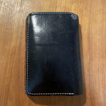 블랙 가죽 접이식 지갑 정키 클래식 구매