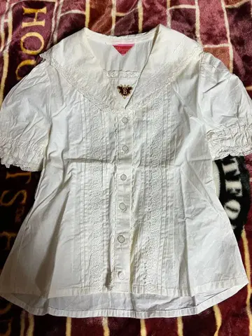 [ 거의 새상품 ] BABY 화이트 세일러 블라우스