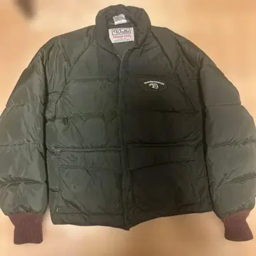 80'S USA제 walls 다크 그린 다운 자켓