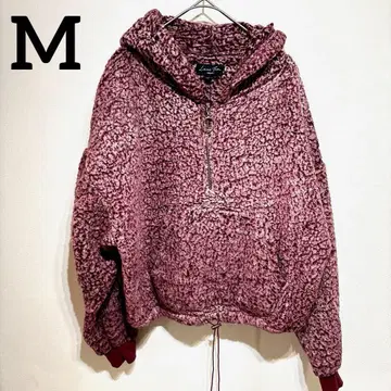 러브 트리 [ M ] 플리스 자켓 퍼플 복슬복슬 따뜻한