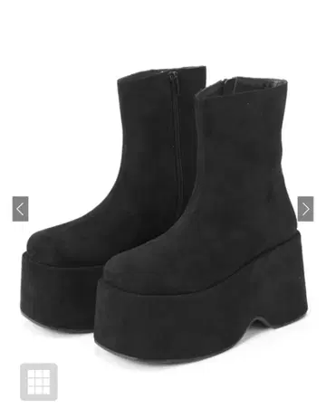 GRL 그레일 스웨이드 통굽 부츠[zr1140] 24.0cm