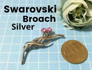 Swarovski 실버 브로치 Silver Broach