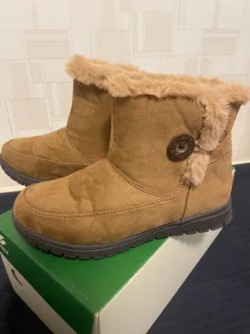 North Date 스노우 부츠 미끄럼 방지 스파이크 부착 어그 부츠