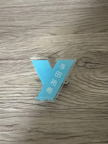 요다 유키 2022년 개별 탁상 달력용 옵션 부품 C 아크릴 네임