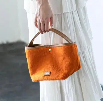 [ 새상품 ] chiiiibag ch!iii 헤어 하이 바스켓 백 오렌지