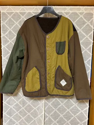 KRIFF MAYER 리버서블 보아 블루종 M 사이즈