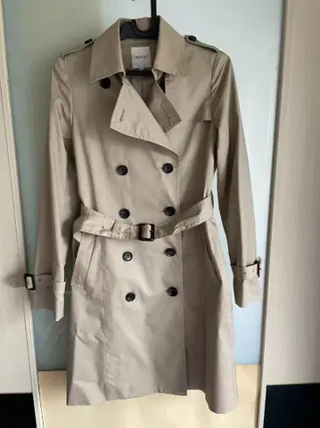 INDIVI 베이지 트렌치코트 38 사이즈
