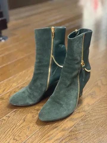 세르지오로시 여성용 숏부츠 스웨이드