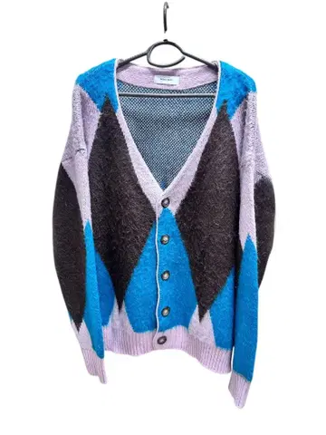 MONO-MART 다이아몬드 패턴 가디건