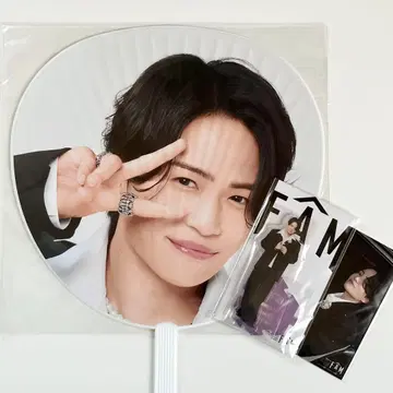 후마 키쿠치 부채 아크릴 스탠드 사진 세트 / timelesz FAM