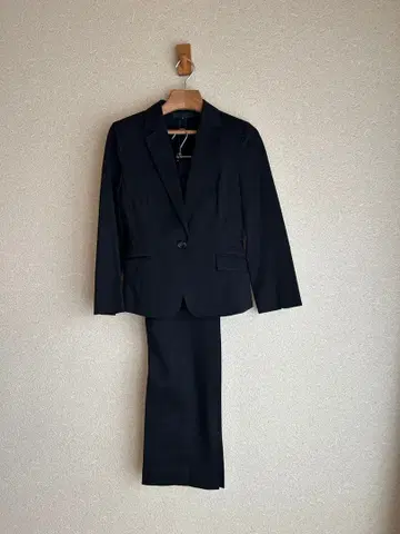 언타이틀 수트 사이즈 3, 팬츠 사이즈 2 블랙 수트 셋업 자켓