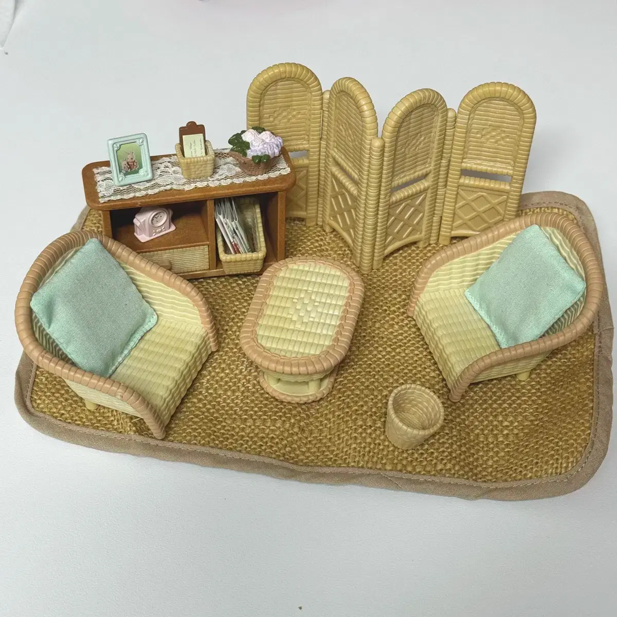 Sylvanian Families Old Natural Living Room Furniture Accessories Bulk