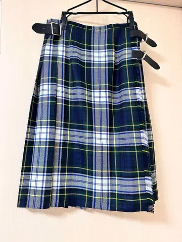 오닐 오브 더블린 퀼트 스커트 드레스 고든 S 랩 스커트 플리츠