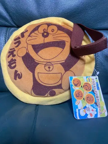 레어 레트로 도라에몽 도라야키 봉제 인형 CD 케이스 페이퍼 택 포함