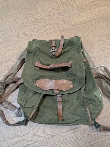 루마니아군 백팩 군용 천막 빈티지 새상품급