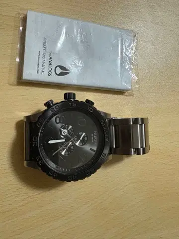 NIXON 51-30 크로노그래프 손목시계 블랙