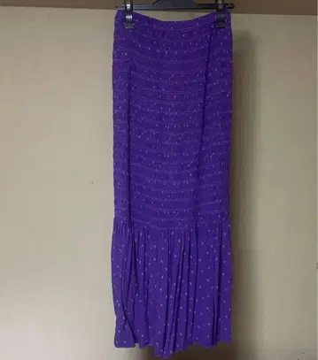 에디트포르룰루 EDIT.FOR.LULU 스커트 퍼플 꽃무늬