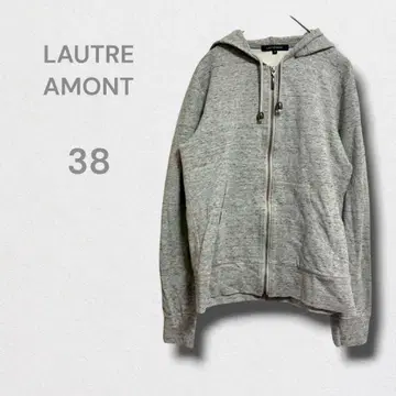 로트레아몽 후드티 집업 후드티 상의 후드 부착 고급 소재 M