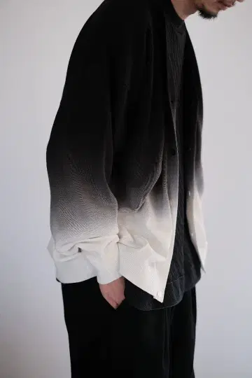 Graphpaper 염색 하이 게이지 가디건