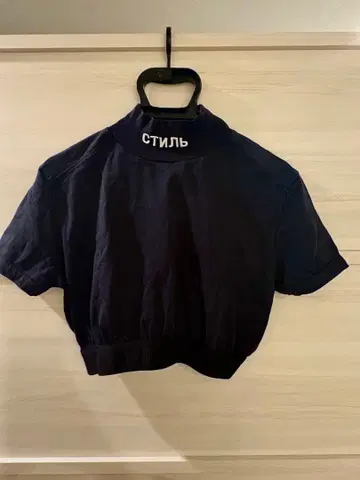 Heron Preston 하이넥 숏 상의