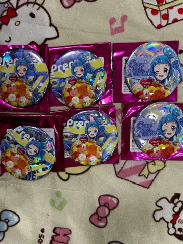 너와 아이돌 프리큐어 캔뱃지 큐어 윙크 드림 스테이지