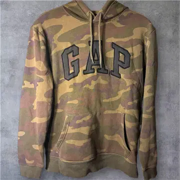 GAP 카모 패턴 후드티