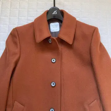 UNITED TOKYO 체스터 코트 브라운